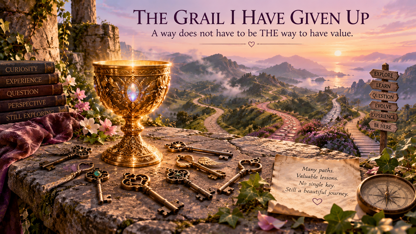 The Grail I Have Given Up